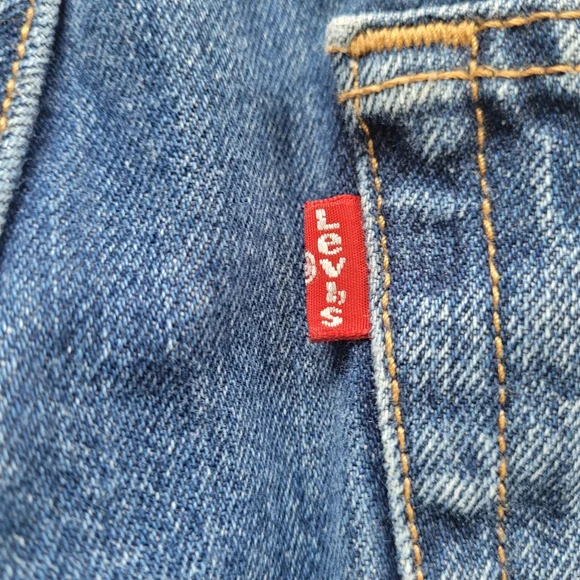 Vintage Levis 501 Denim Jeans Button Fly 38x32 Made In Mexico - Picture 8 of 13